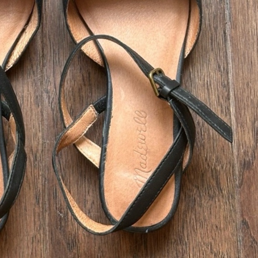 Madewell Jeanne Slingback Flat, Black, Women’s 7.5 - Picture 4 of 5